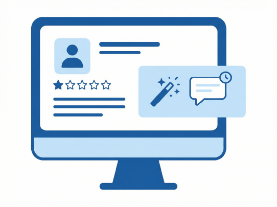 レビュー対応を効率化