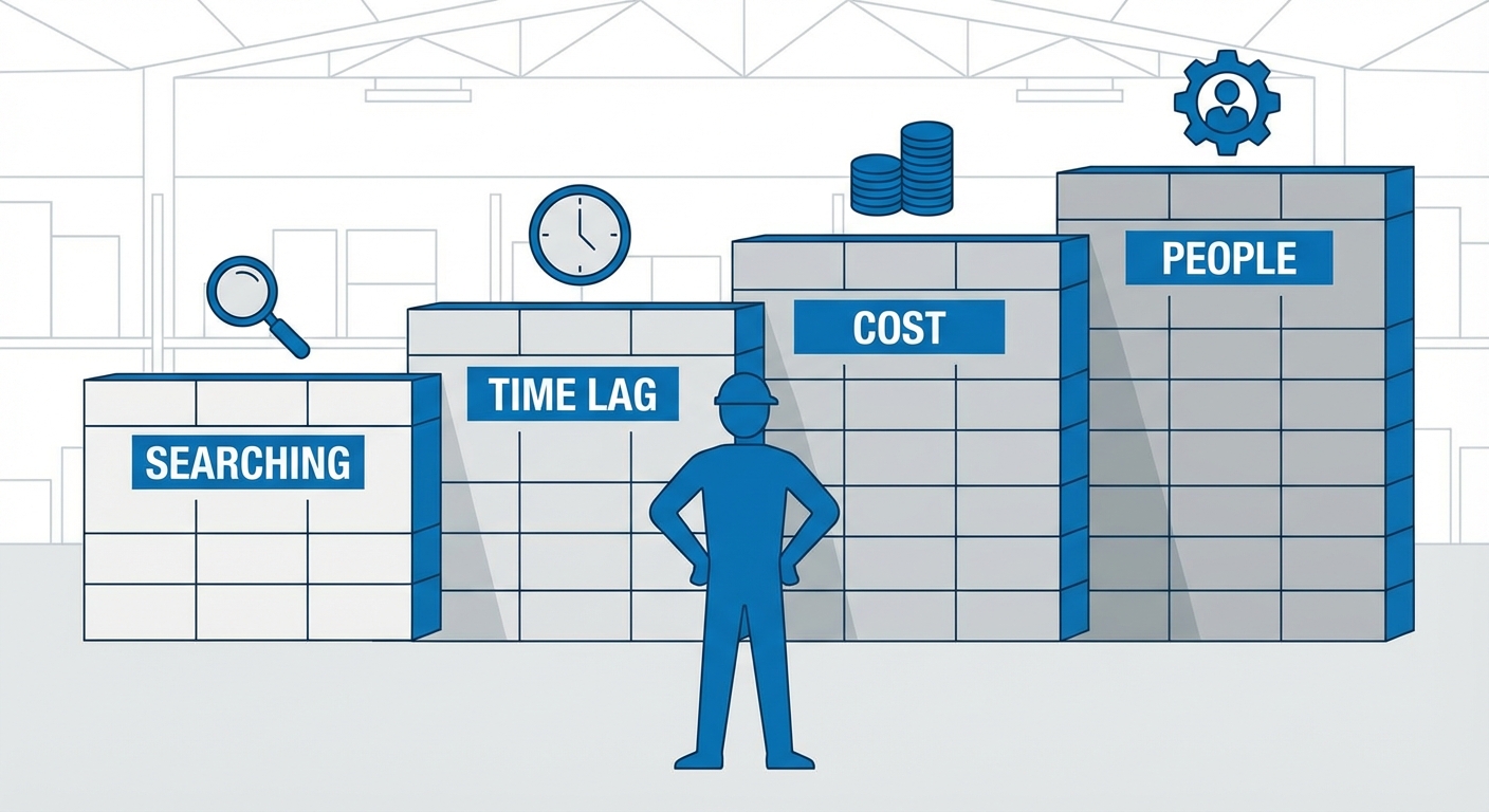 ピッキング効率化を阻む4つの壁